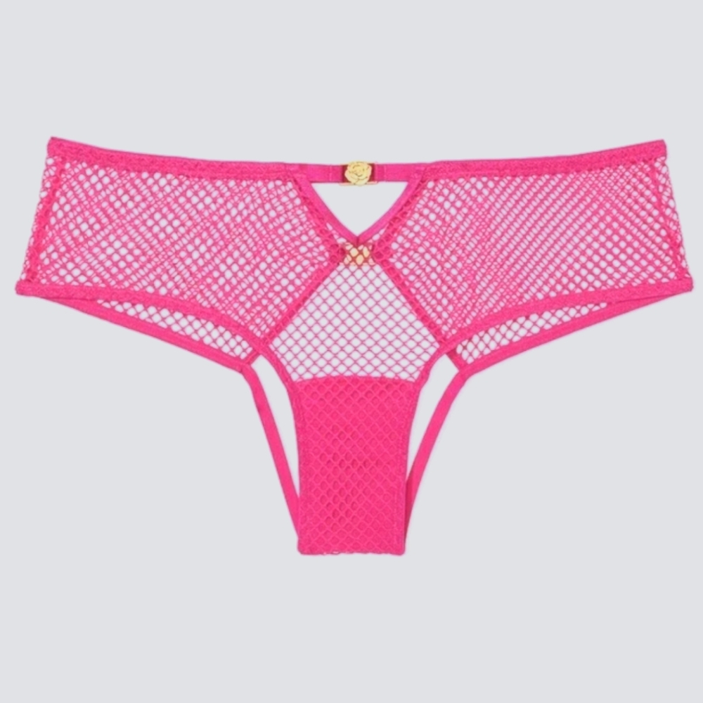 Victoria's Secret Very Sexy Fishnet Open Back Cheeky Panty NWT Size Medium